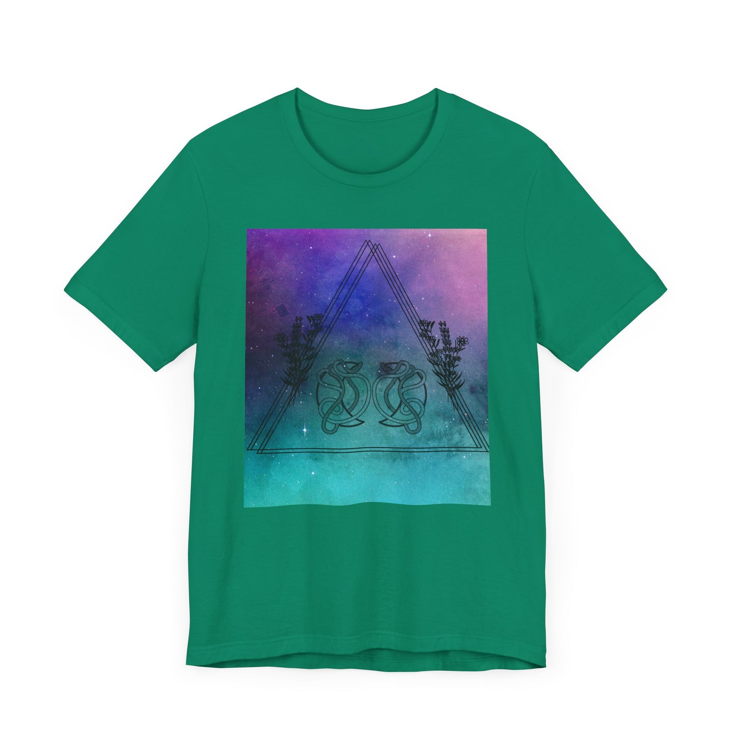 Leo Trippy Galaxy Zodiac Short Sleeve Tee