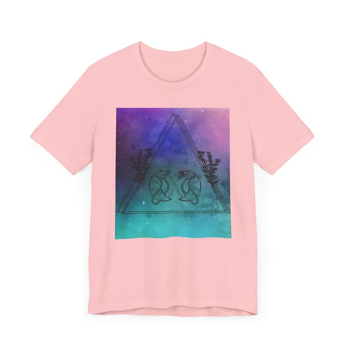 Leo Trippy Galaxy Zodiac Short Sleeve Tee