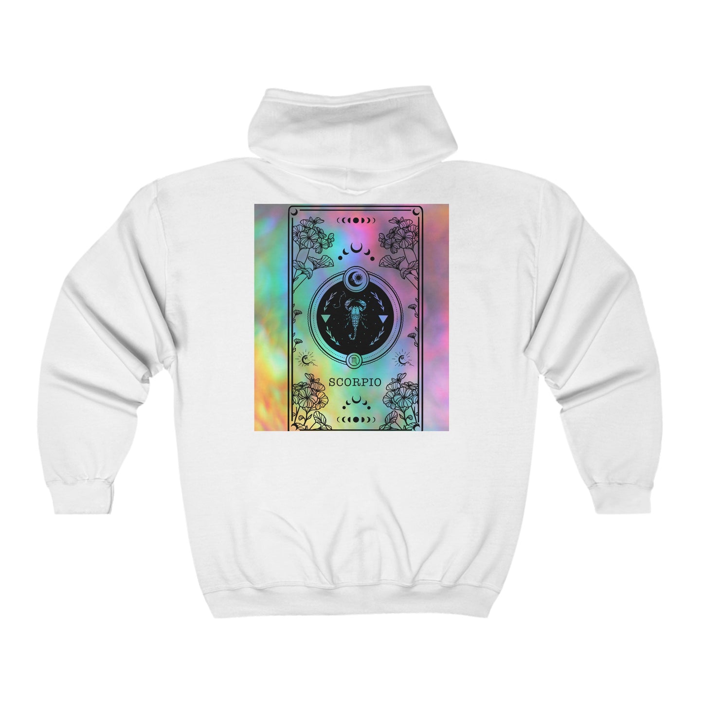 Scorpio Zodiac Zip-Up Hoodie