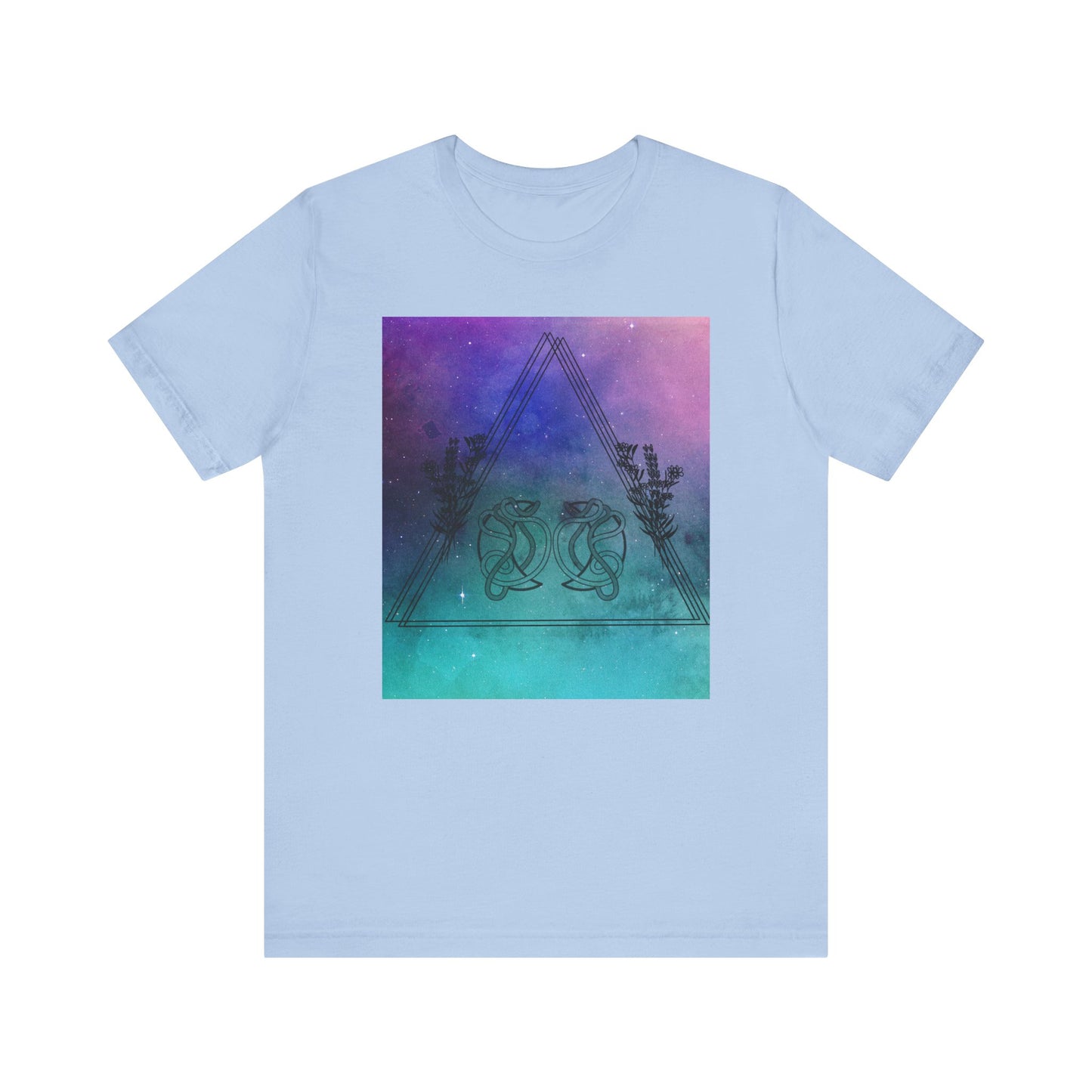 Leo Trippy Galaxy Zodiac Short Sleeve Tee