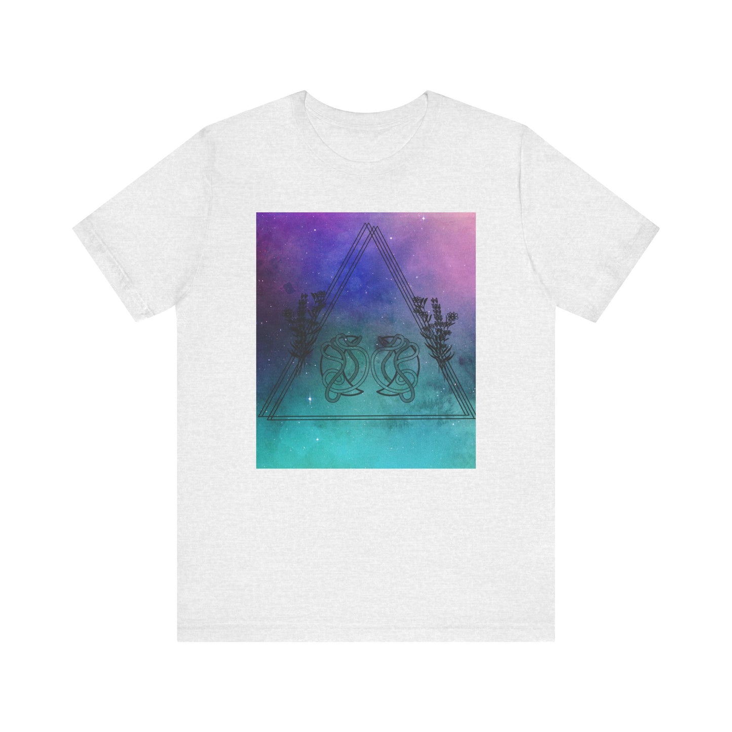 Leo Trippy Galaxy Zodiac Short Sleeve Tee