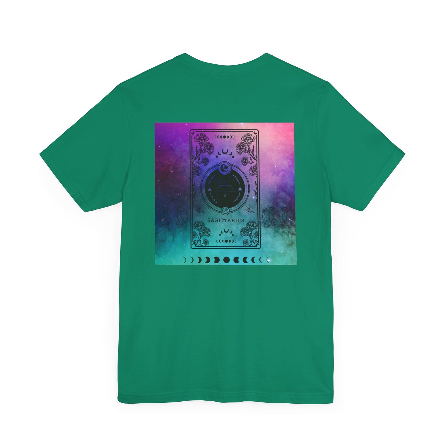 Sagittarius Trippy Galaxy Zodiac Short Sleeve Tee