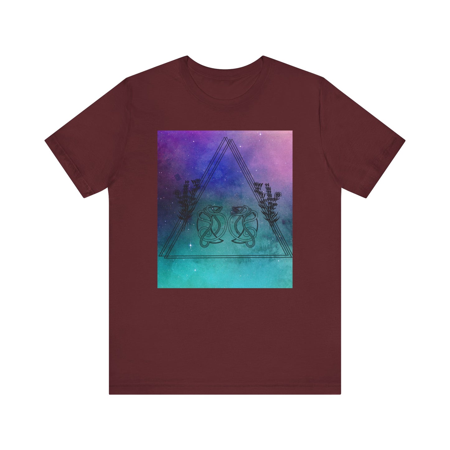Leo Trippy Galaxy Zodiac Short Sleeve Tee