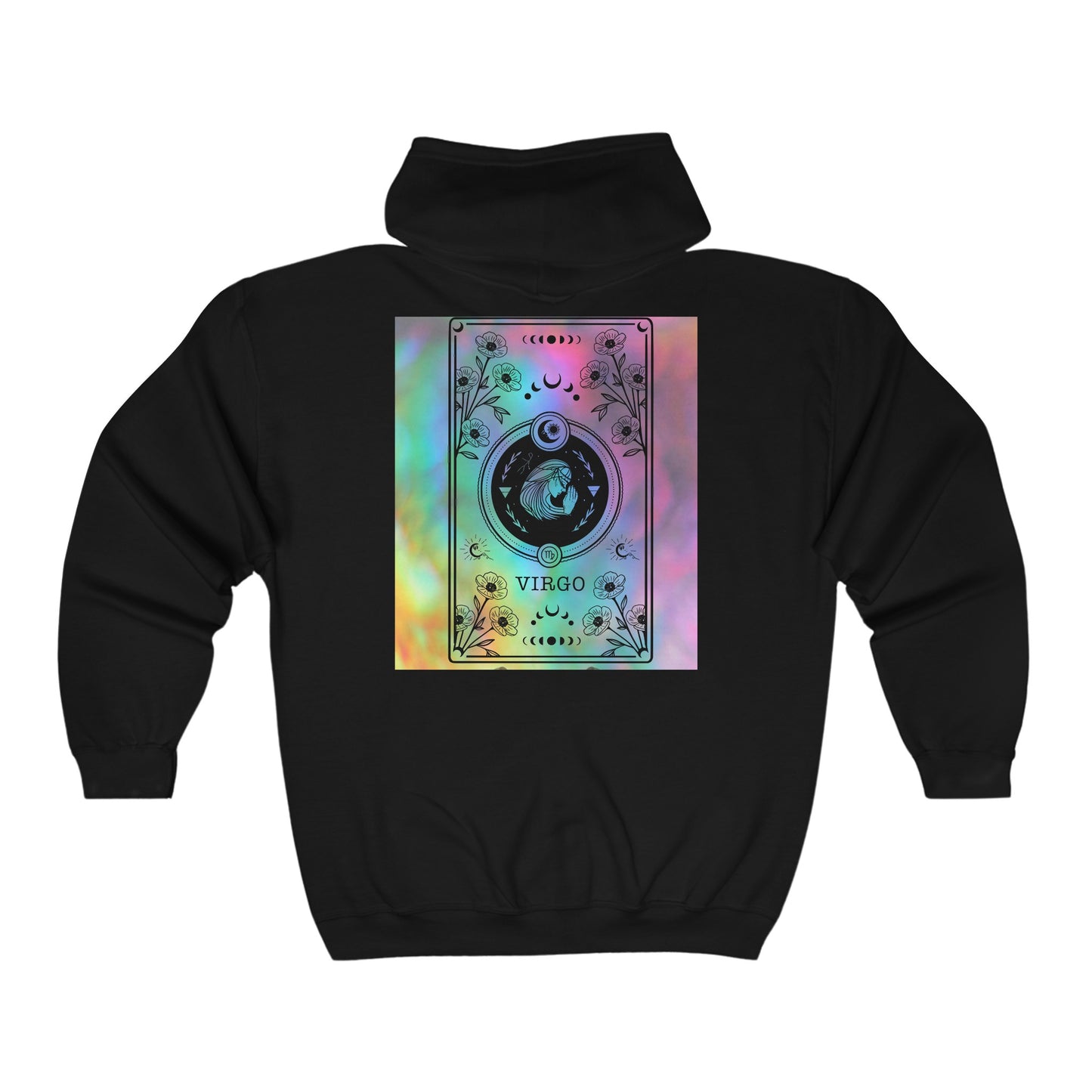 Virgo Zodiac Zip-Up Hoodie