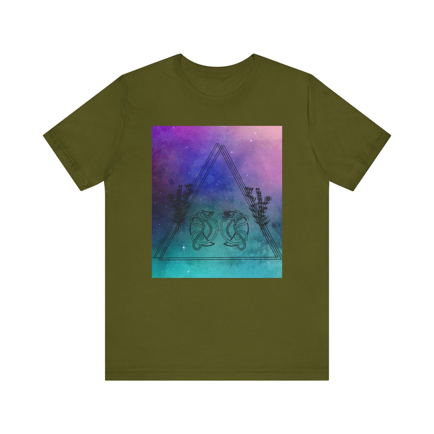Taurus Trippy Galaxy Zodiac Short Sleeve Tee