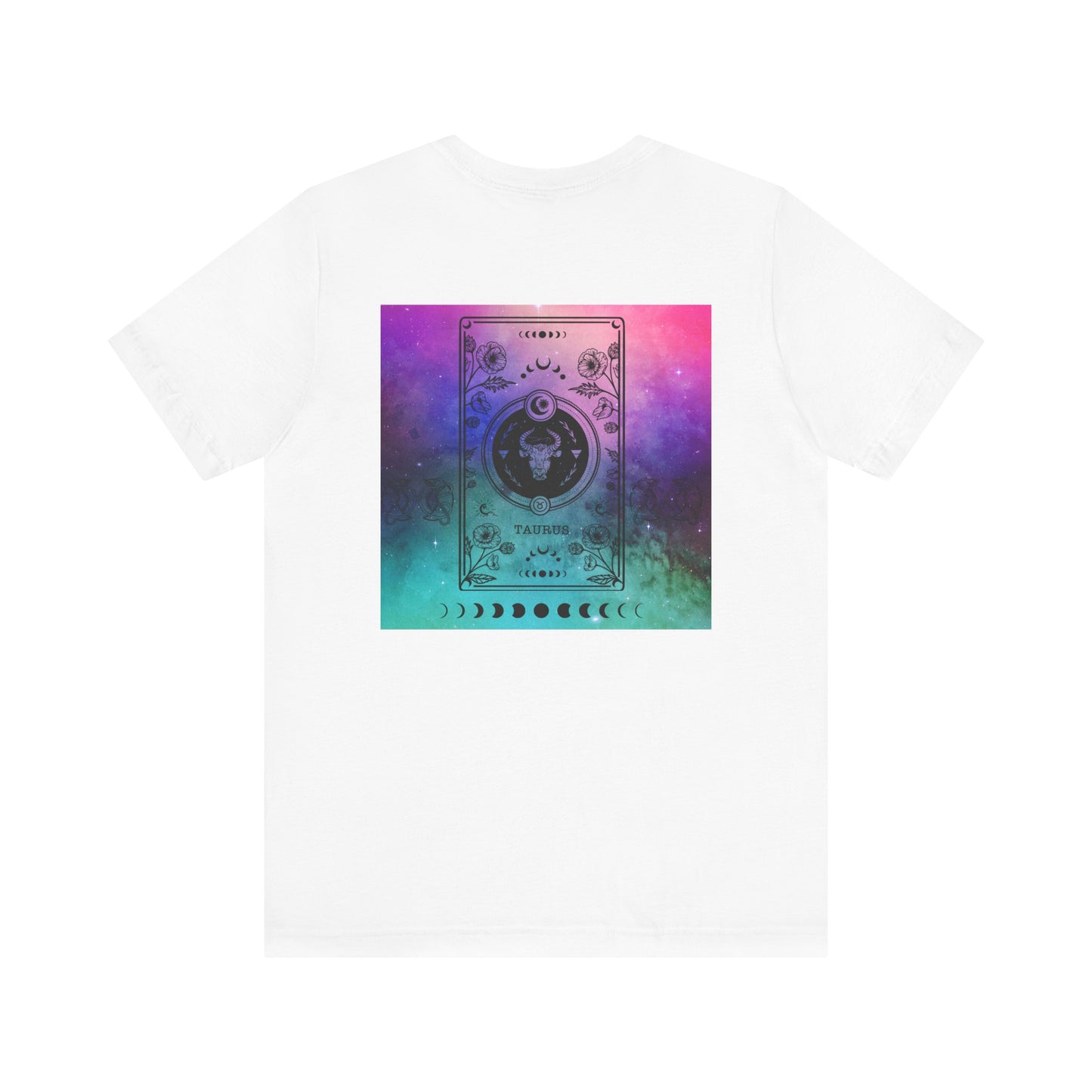 Taurus Trippy Galaxy Zodiac Short Sleeve Tee