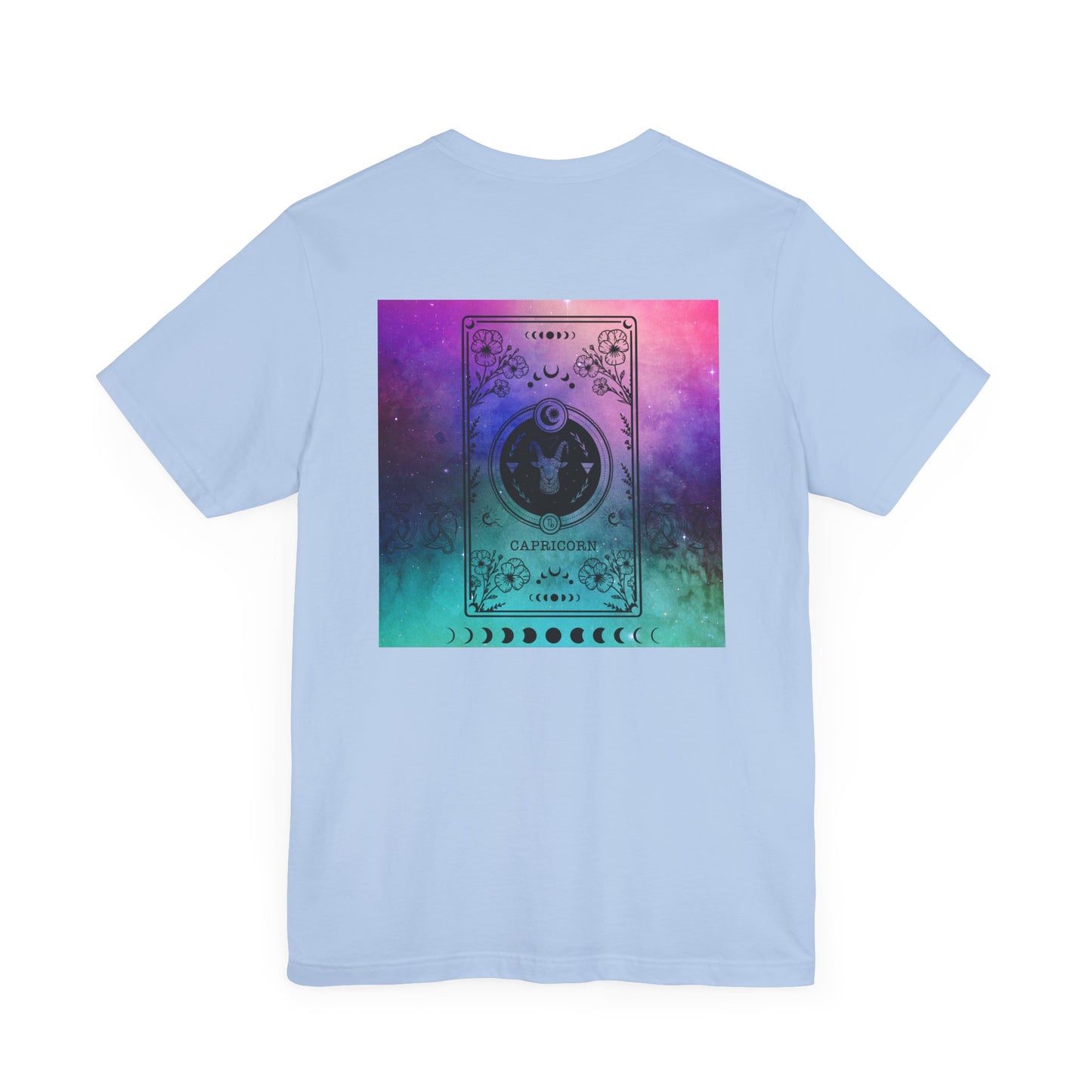 Capricorn Trippy Astrology Zodiac Short Sleeve Tee