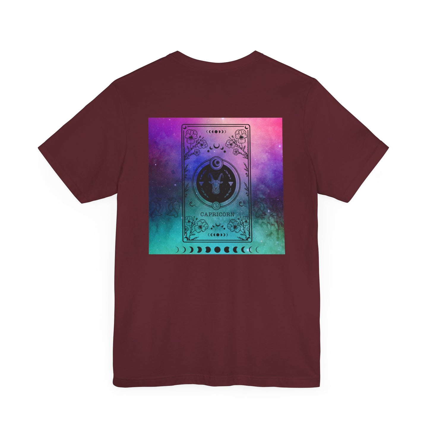 Capricorn Trippy Astrology Zodiac Short Sleeve Tee