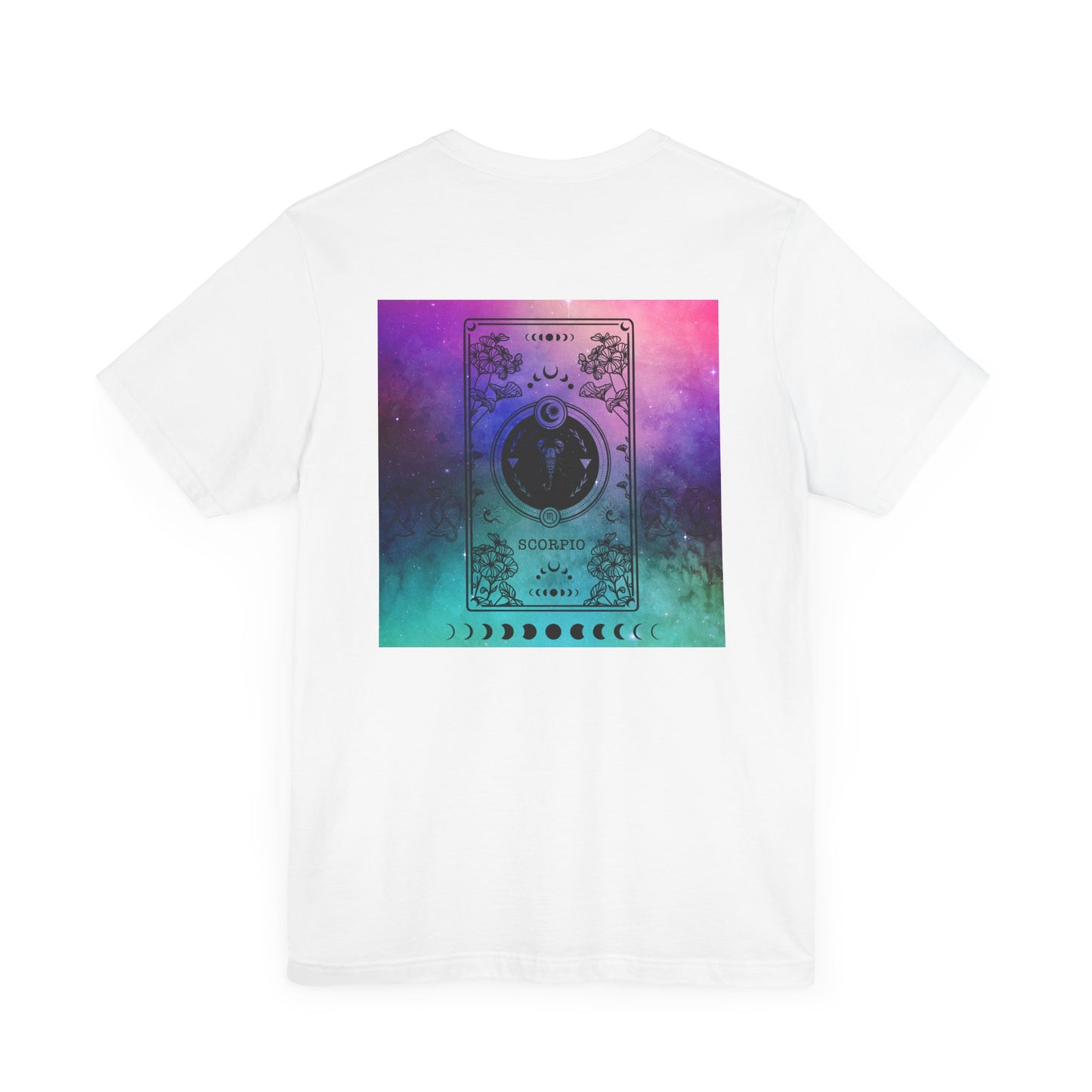 Scorpio Trippy Galaxy Zodiac Short Sleeve Tee