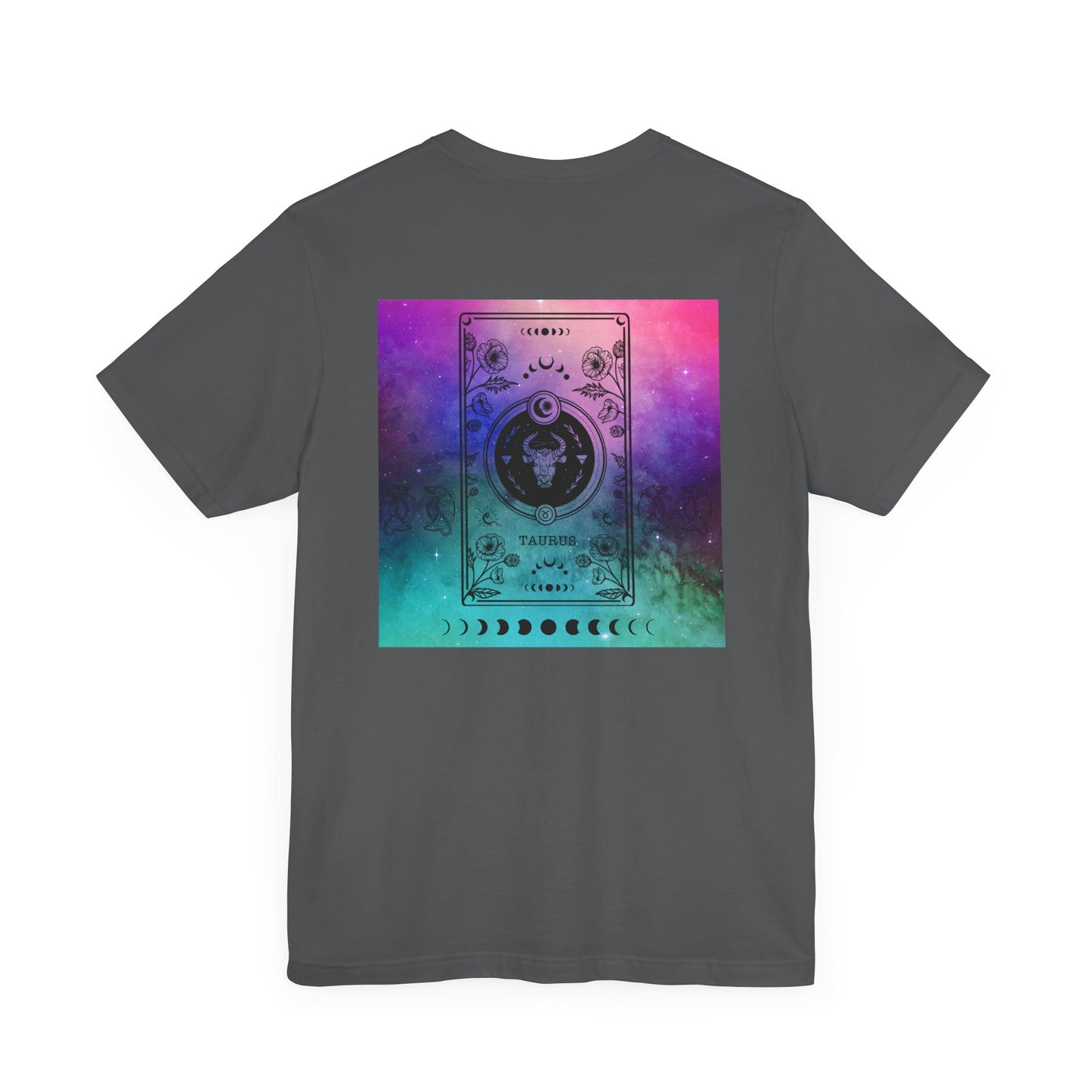 Taurus Trippy Galaxy Zodiac Short Sleeve Tee