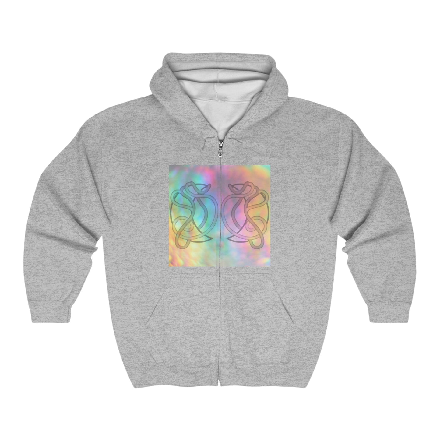 Leo Zodiac Zip-Up Hoodie