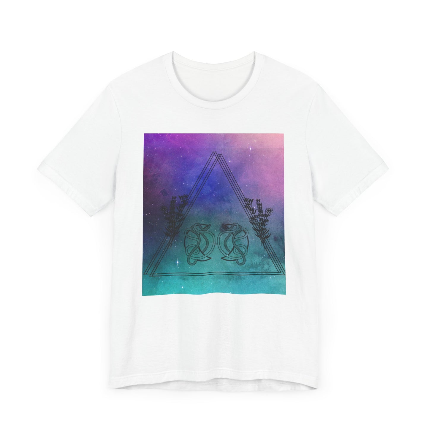 Taurus Trippy Galaxy Zodiac Short Sleeve Tee