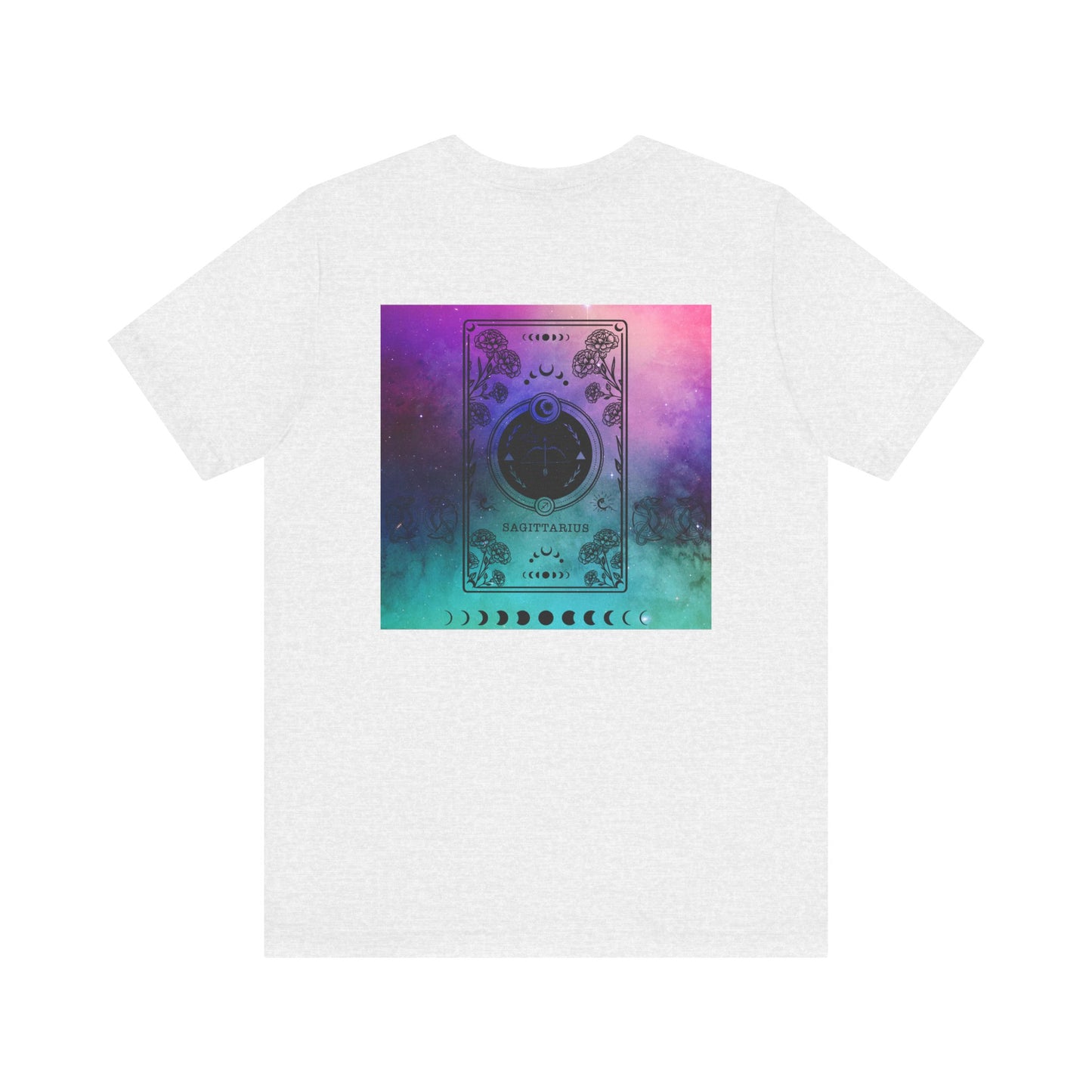 Sagittarius Trippy Galaxy Zodiac Short Sleeve Tee