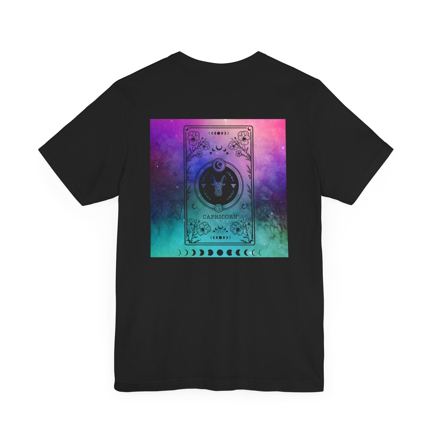 Capricorn Trippy Astrology Zodiac Short Sleeve Tee