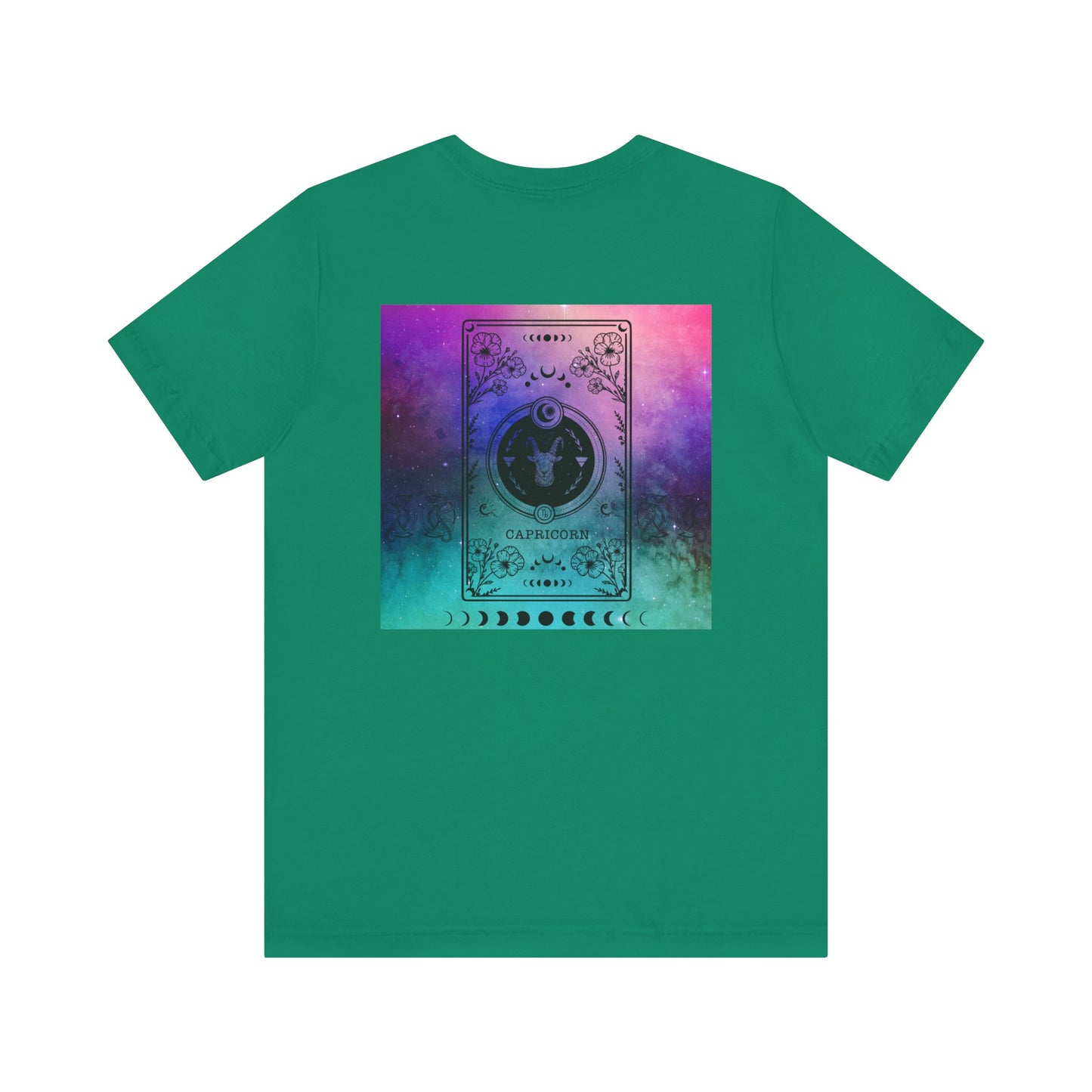 Capricorn Trippy Astrology Zodiac Short Sleeve Tee
