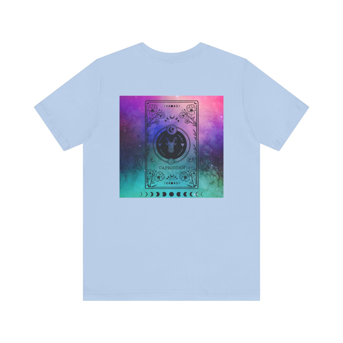 Capricorn Trippy Astrology Zodiac Short Sleeve Tee