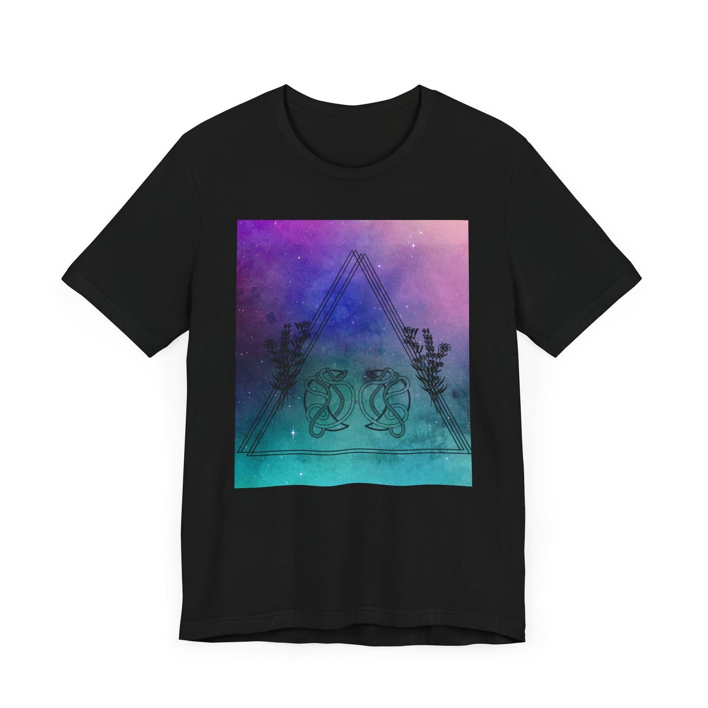 Taurus Trippy Galaxy Zodiac Short Sleeve Tee