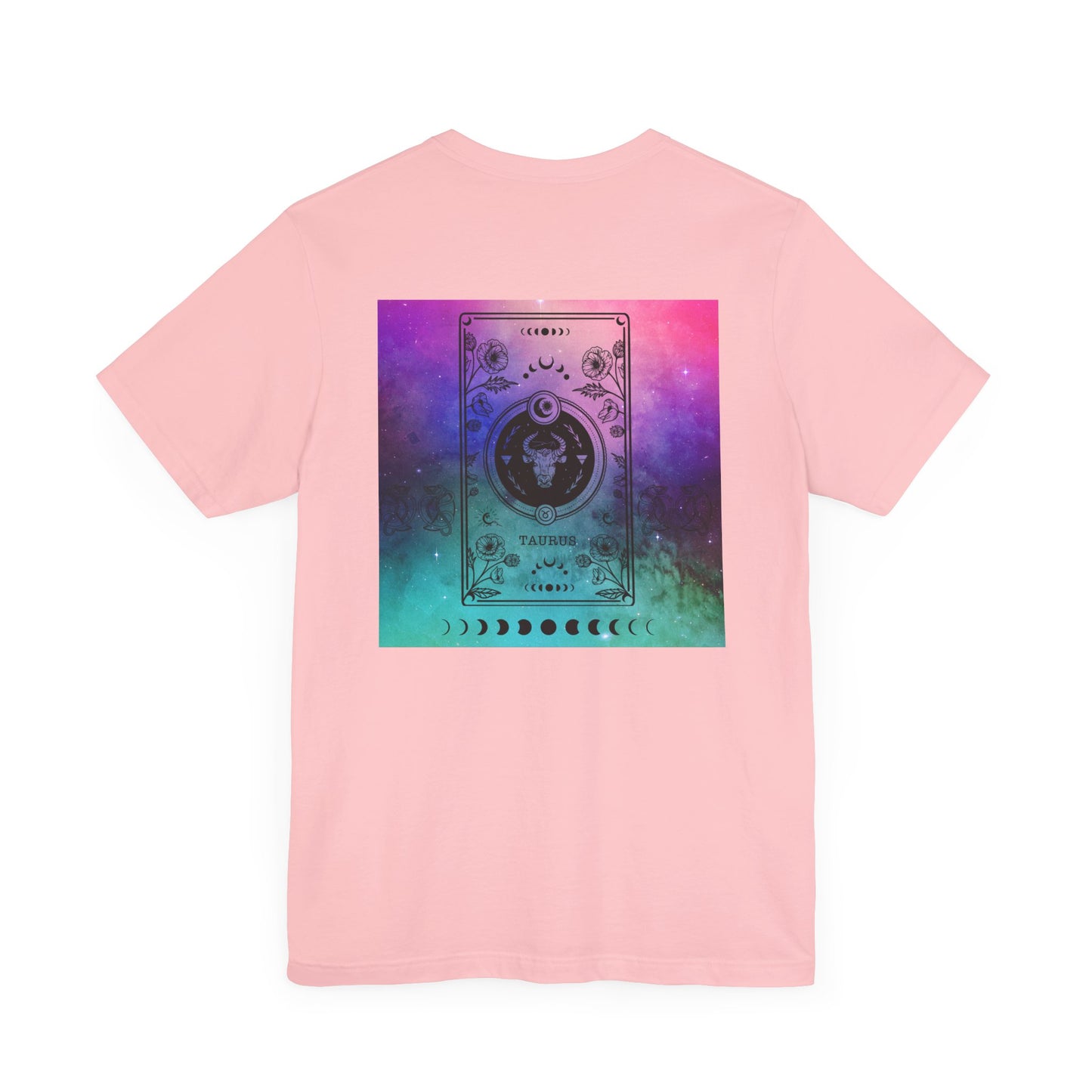 Taurus Trippy Galaxy Zodiac Short Sleeve Tee
