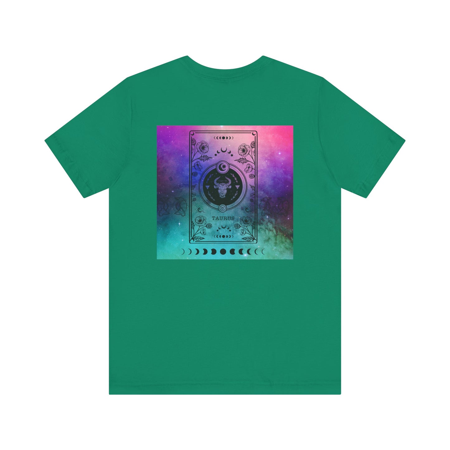 Taurus Trippy Galaxy Zodiac Short Sleeve Tee