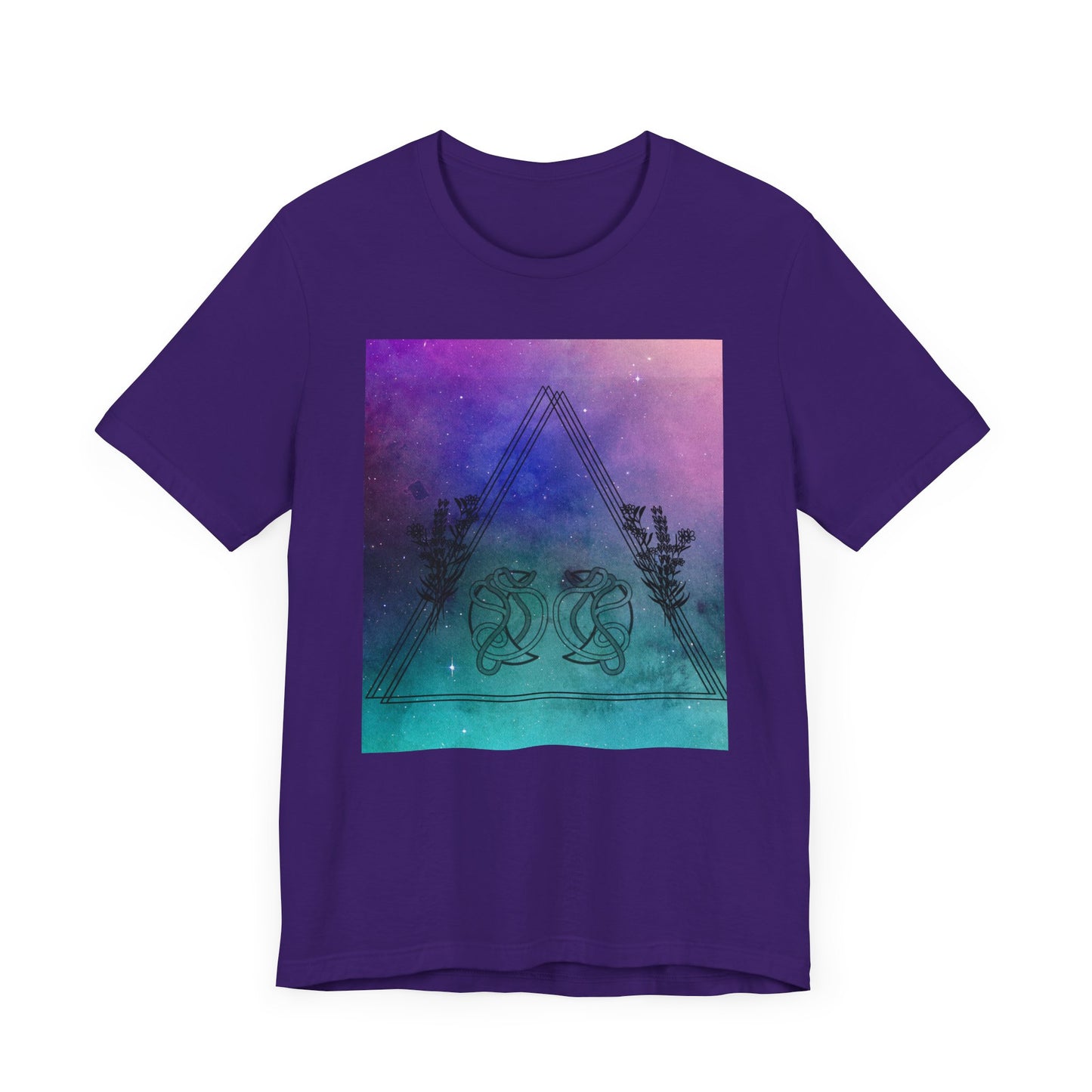 Taurus Trippy Galaxy Zodiac Short Sleeve Tee