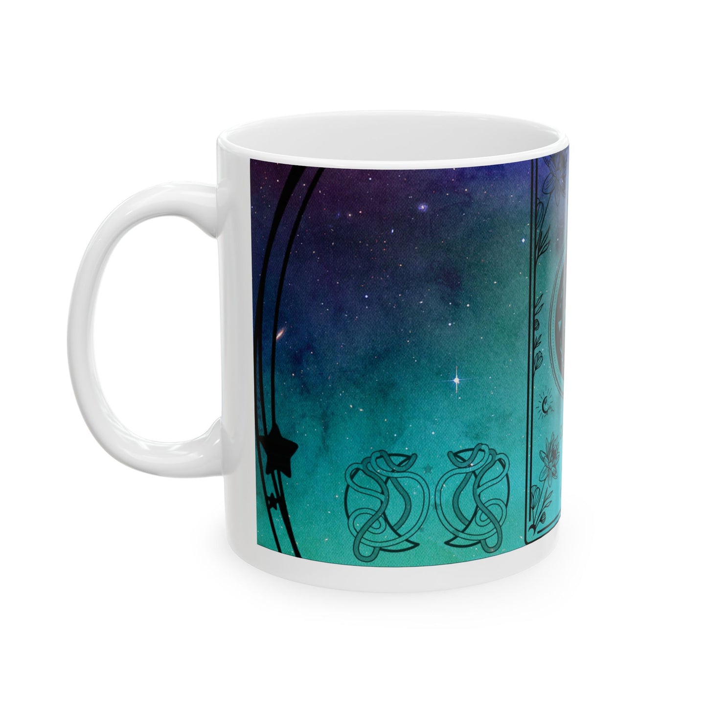 Cancer Stardust White Ceramic Mug