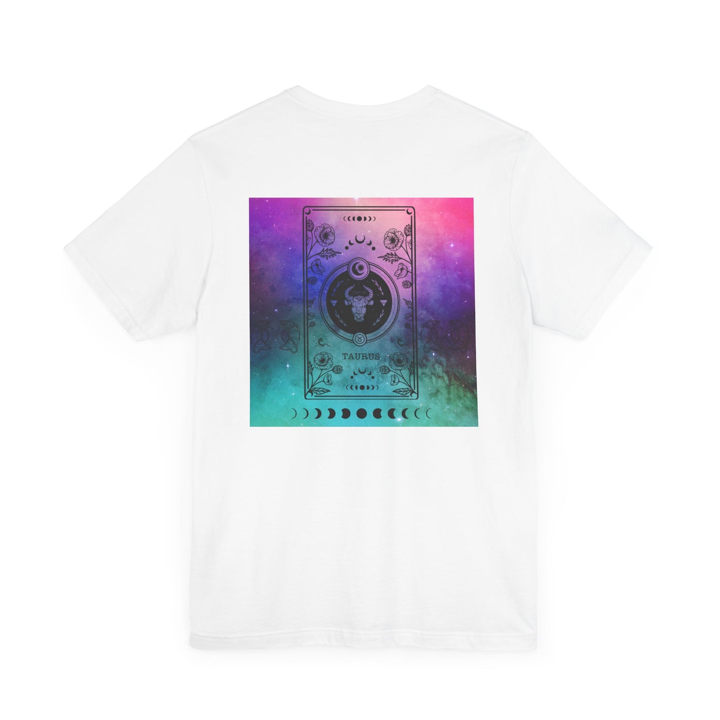 Taurus Trippy Galaxy Zodiac Short Sleeve Tee