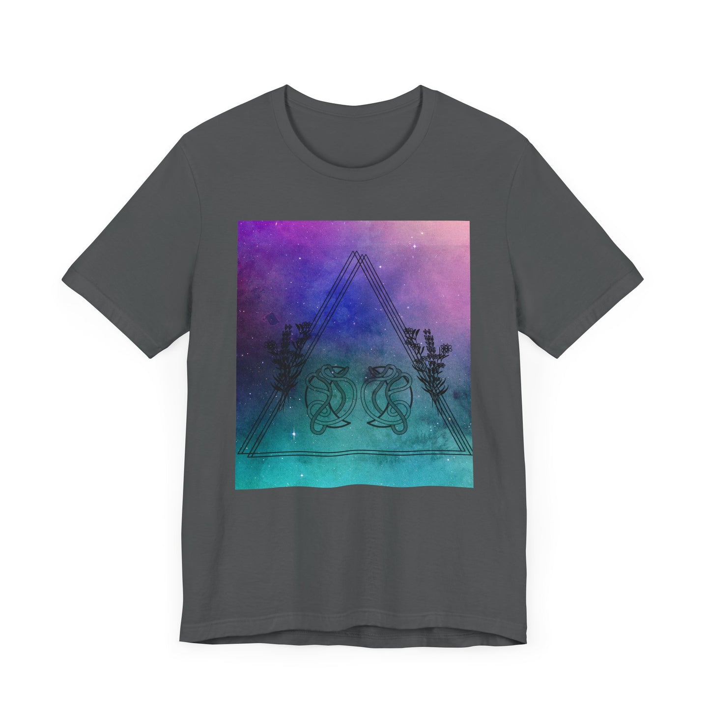 Capricorn Trippy Astrology Zodiac Short Sleeve Tee