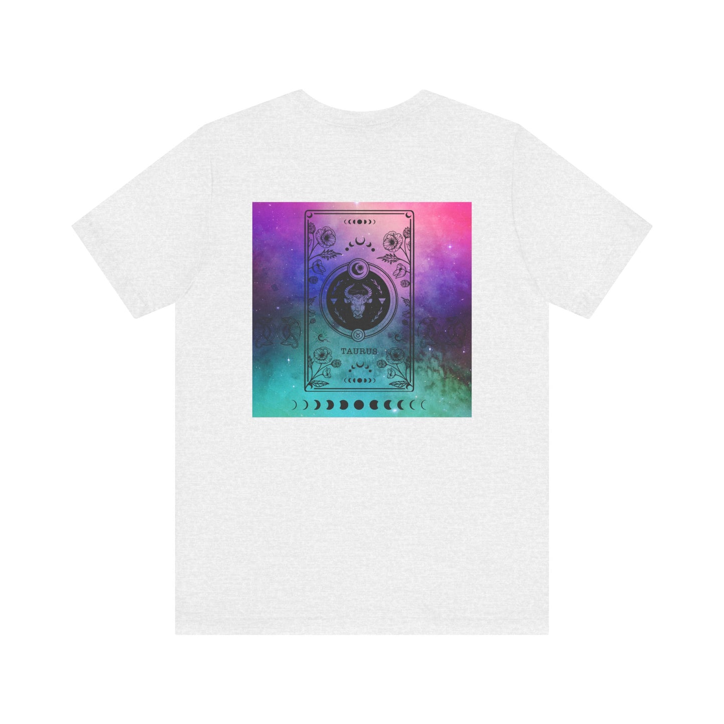 Taurus Trippy Galaxy Zodiac Short Sleeve Tee