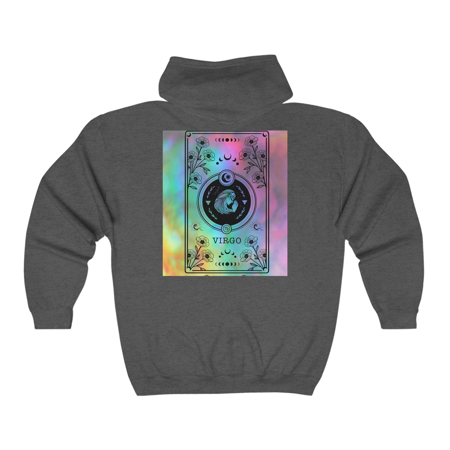 Virgo Zodiac Zip-Up Hoodie