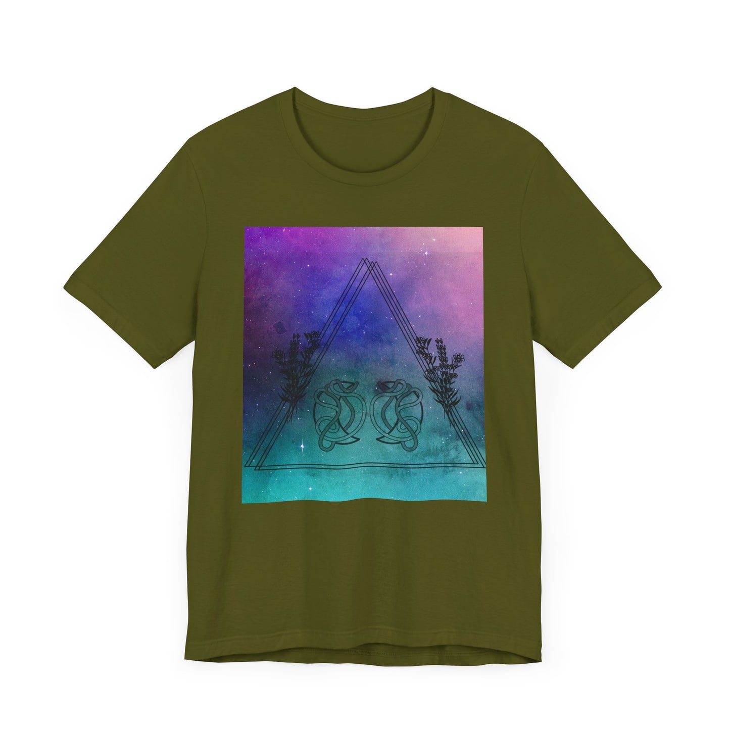 Taurus Trippy Galaxy Zodiac Short Sleeve Tee