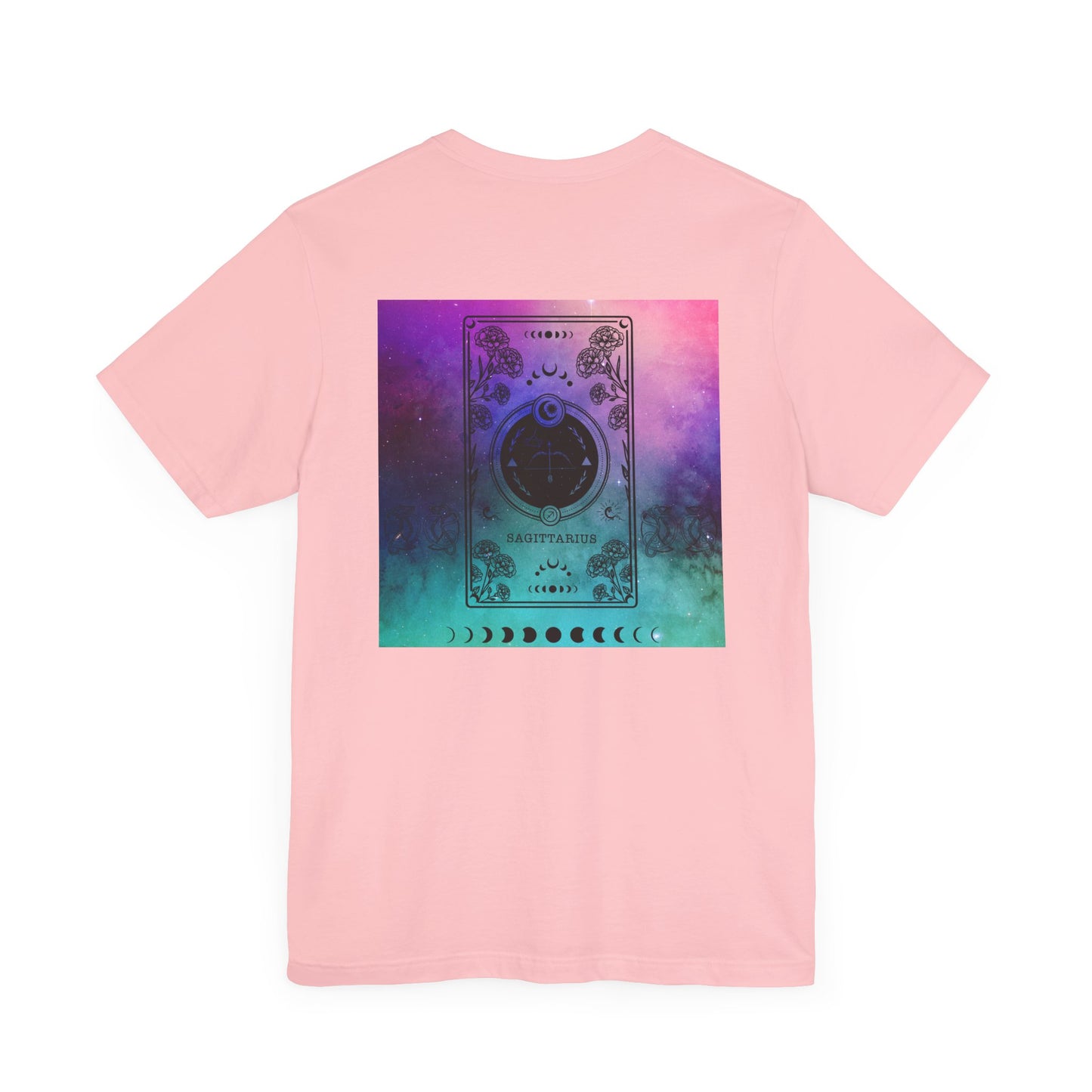 Sagittarius Trippy Galaxy Zodiac Short Sleeve Tee