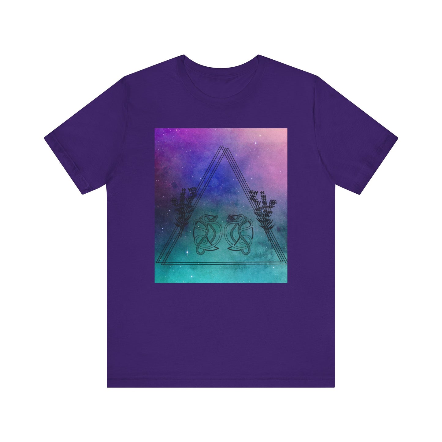 Taurus Trippy Galaxy Zodiac Short Sleeve Tee