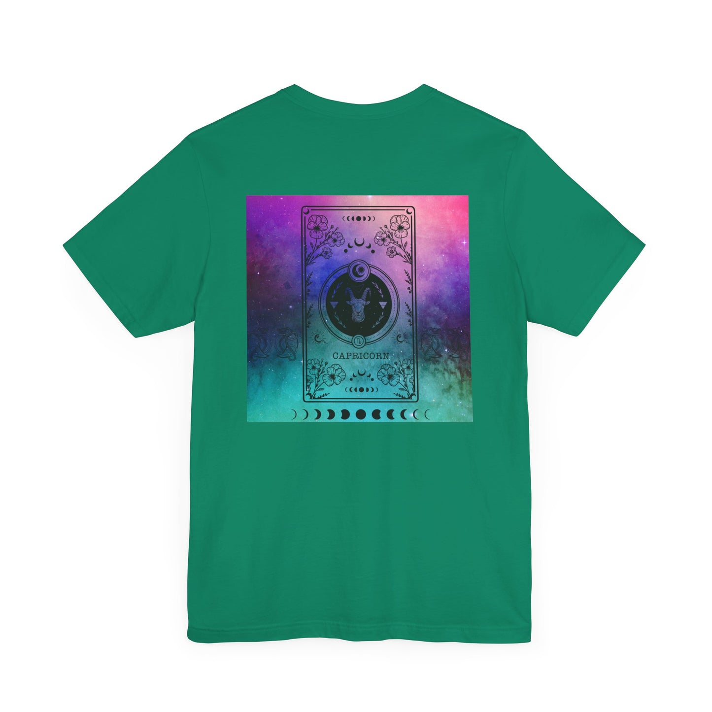 Capricorn Trippy Astrology Zodiac Short Sleeve Tee