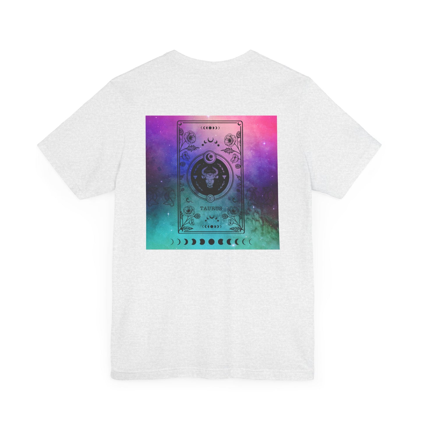 Taurus Trippy Galaxy Zodiac Short Sleeve Tee
