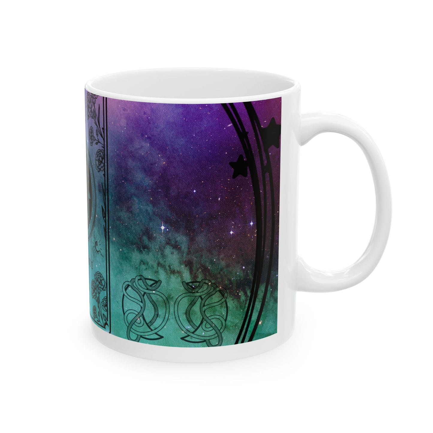 Sagittarius Stardust White Ceramic Mug