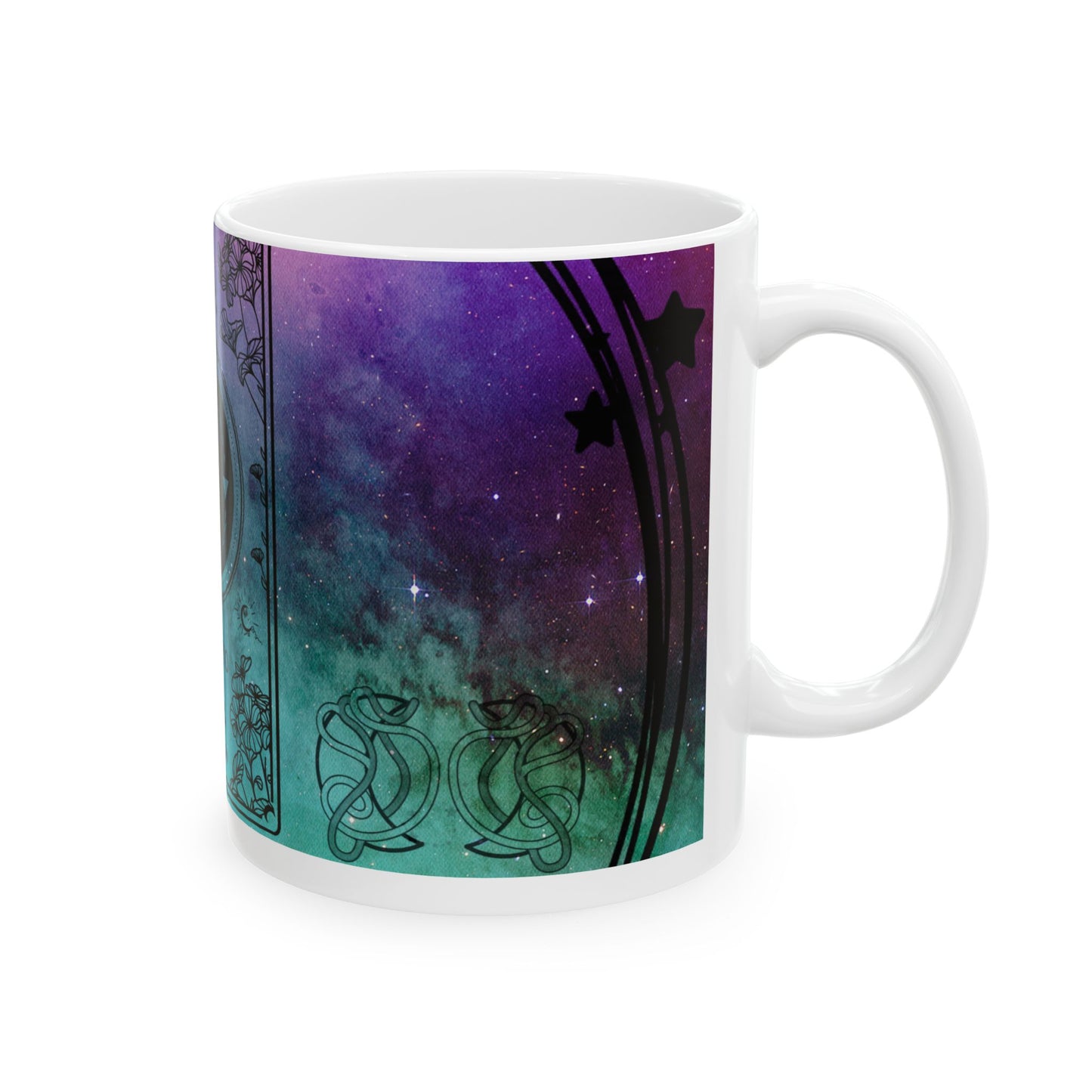 Scorpio Stardust White Ceramic Mug