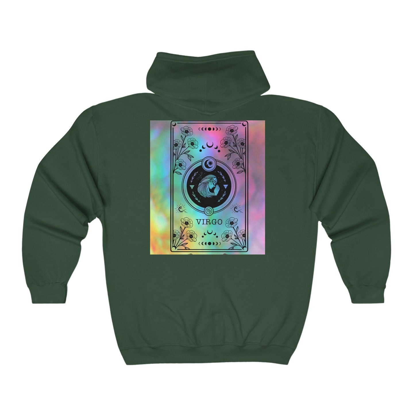 Virgo Zodiac Zip-Up Hoodie