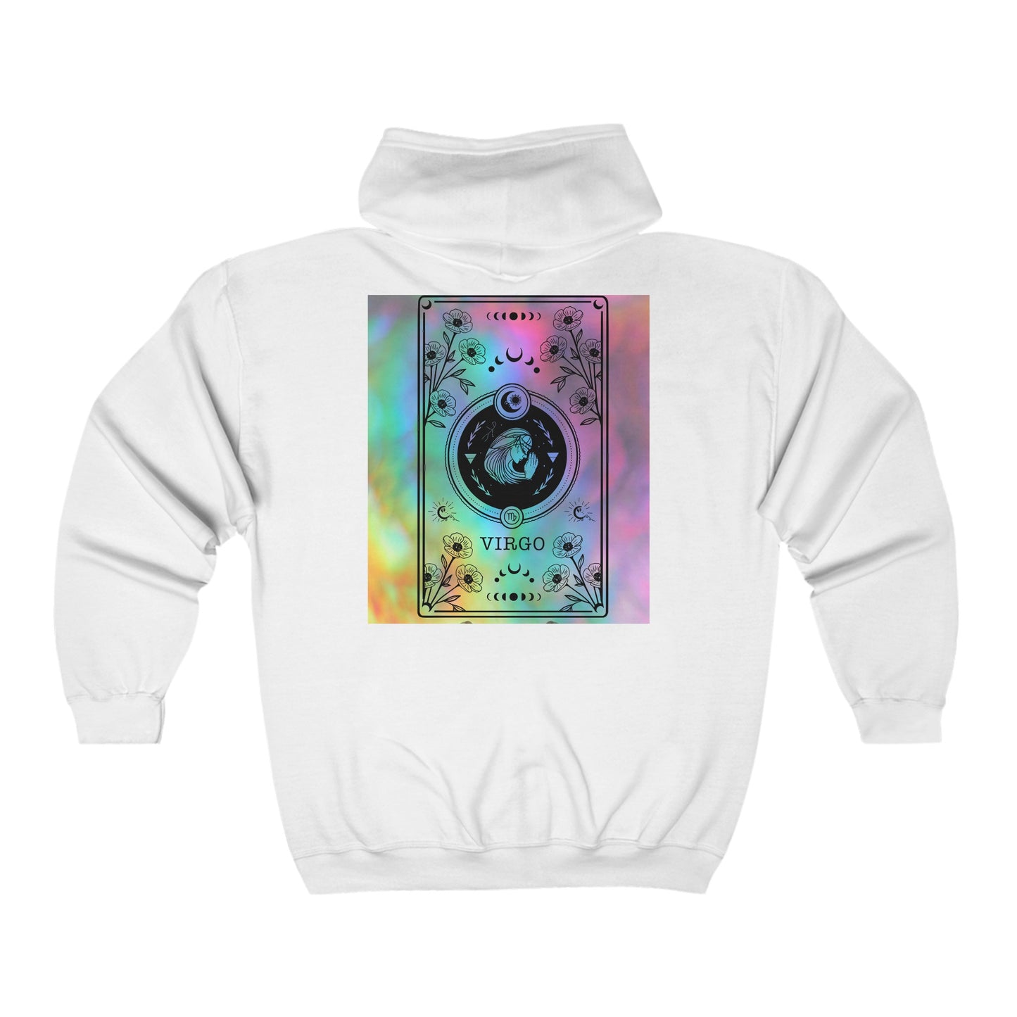 Virgo Zodiac Zip-Up Hoodie