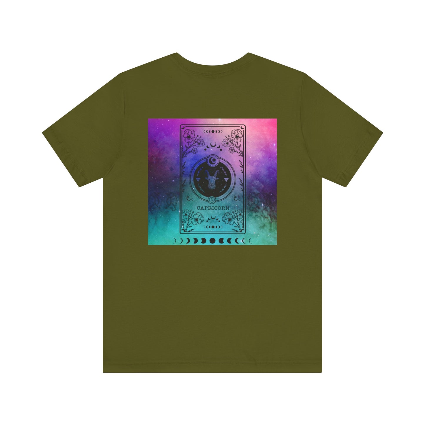 Capricorn Trippy Astrology Zodiac Short Sleeve Tee