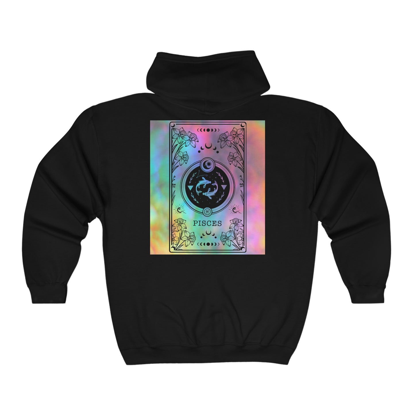 Pisces Zodiac Zip-Up Hoodie