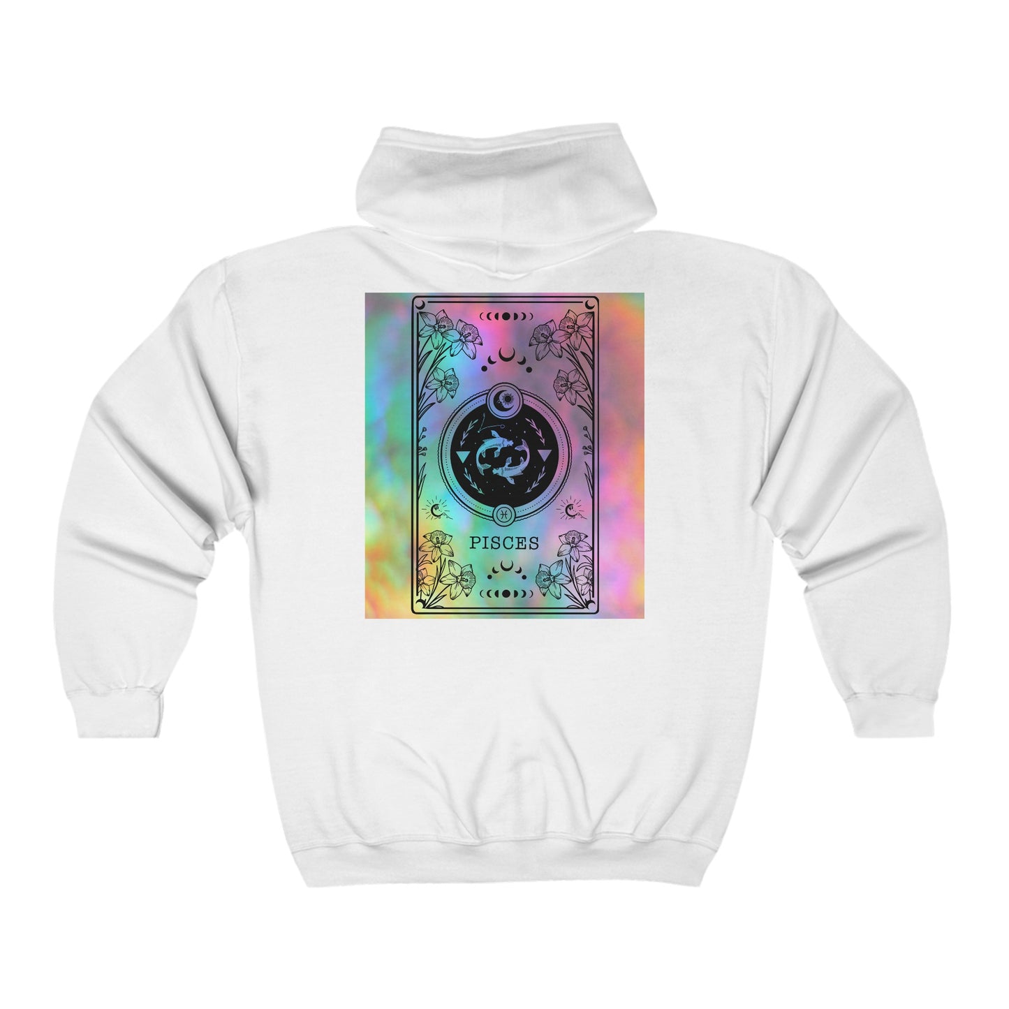Pisces Zodiac Zip-Up Hoodie